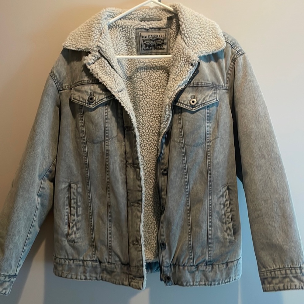 original sherpa trucker jacket